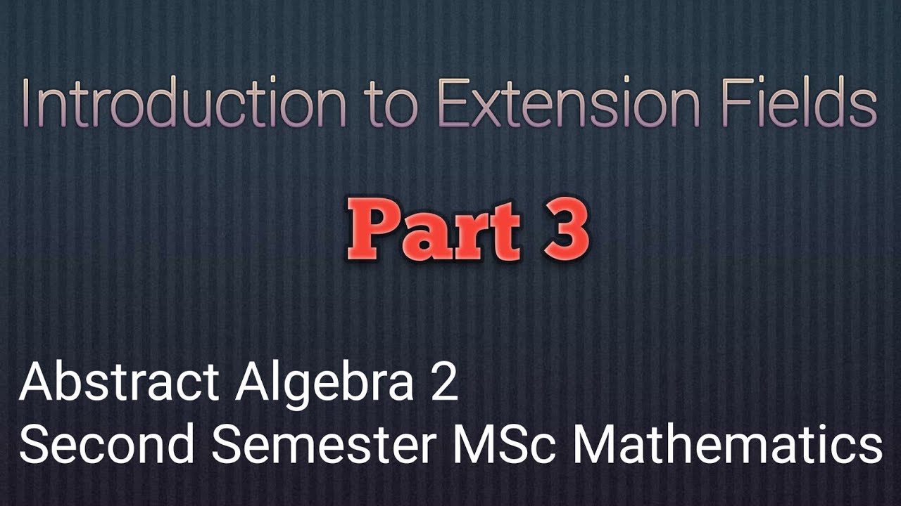 The irreducible polynomial for algebraic element over a fieldAbstract