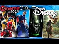 Disney cinemacon 2024 marvel trailers alien romulus deadpool 3 footage