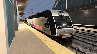 TS2022 Morristown Line: Dover to Hoboken Timelapse