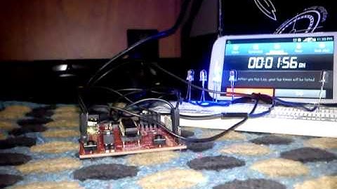 Displaying number of times a button is pressed on LED