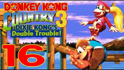Lets Play Donkey Kong Country 3: Dixie Kong´s Double Trouble (SNES) (Blind, German, 103%) - 16