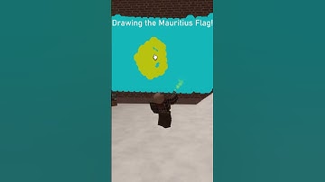 Drawing the Palau Flag #shorts #flaganimation #satisfying