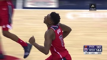 Thomas Bryant Crazy One-handed Overtime Dunk vs. Suns [22.12.18.]