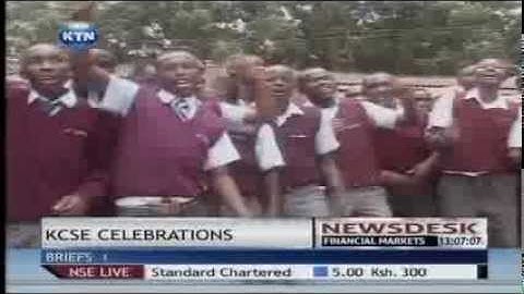 Schools that posted impressive results i KCSE continue to celebrate their sterling performance