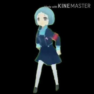 Fukka from Persona 3 dancing to Iwatodai dorm