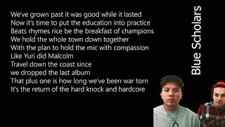 Blue Scholars - Bayani [Lyrics]