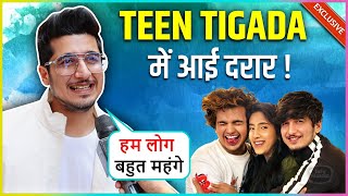Hum Teeno Mi.. Bhavin Bhanushali Reacts On Teen Tigada Split News, Doing Bigg Boss & Much More