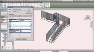 Autodesk Revit: Changing the Rail Extension Type