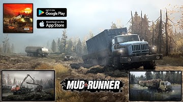 High graphics offroad and mudrunner games for Android mobile | Mudrunner Android game play