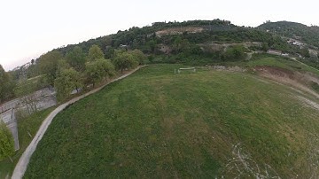 DJI Phantom with GoPro 2-Axis Gimbal - Raw Test