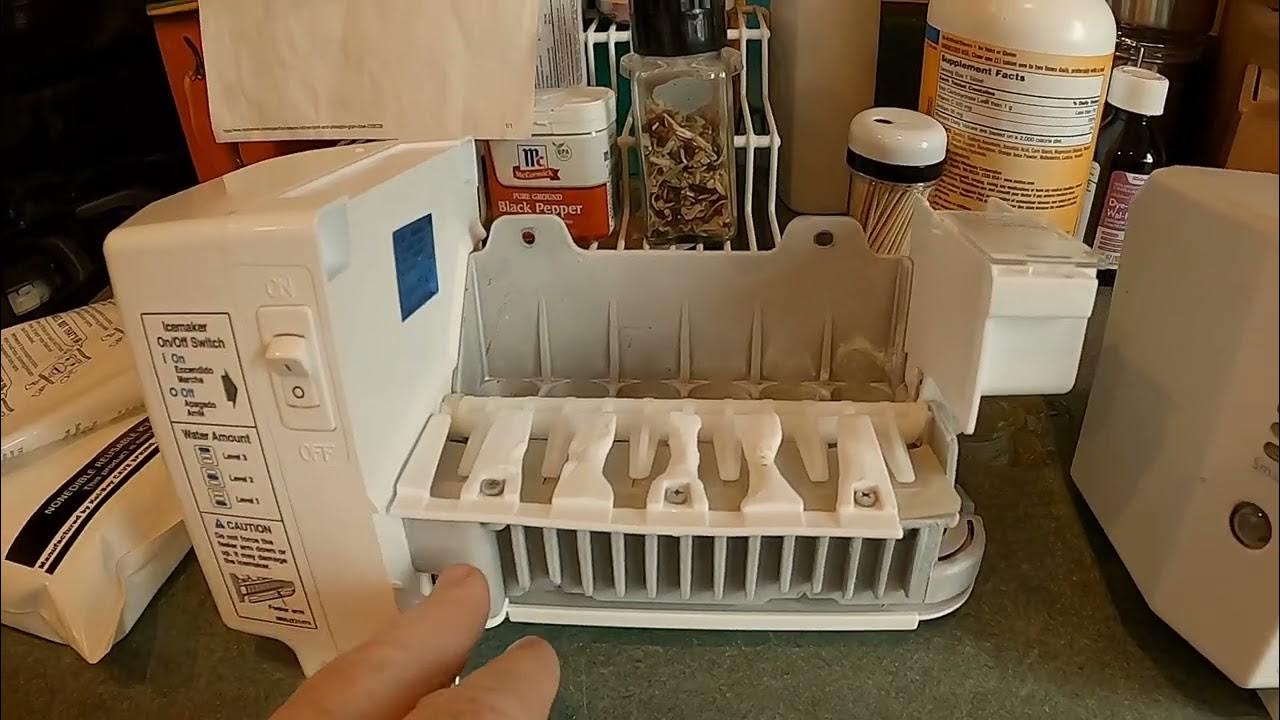 LG Refrigerator LSC27950ST Replacing Ice Maker YouTube