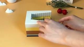 3D Notepad Diagonal Alley 264Sheet Diy House Calendar Memo Pad Led Lights