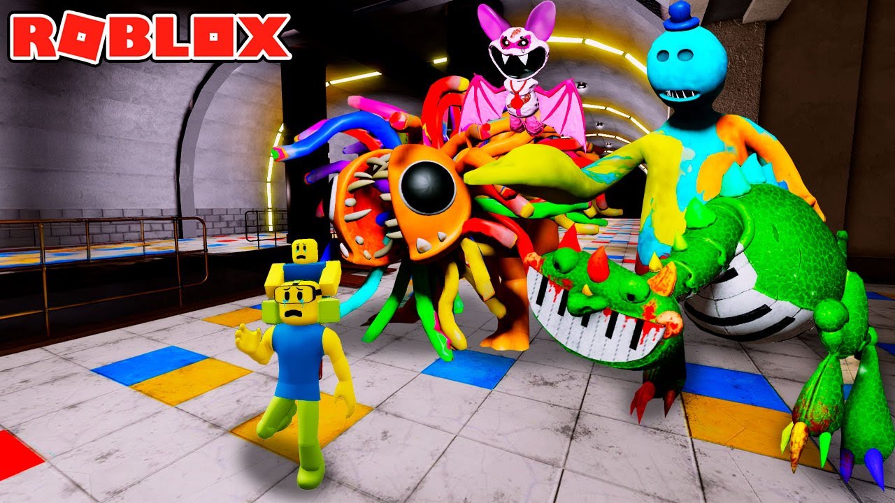 ENCUENTRO ATERRADOR CONTRA LOS MONSTRUOS REALISTAS DE POPPY PLAYTIME 4 en Roblox