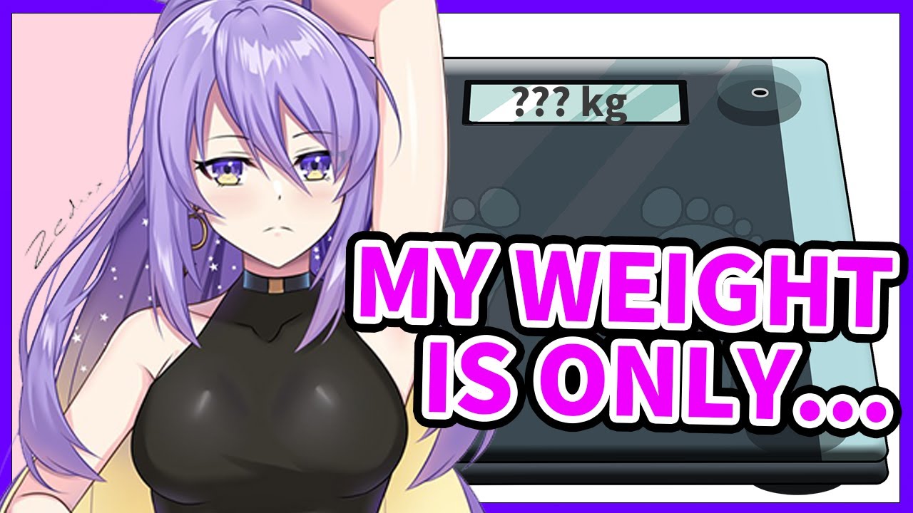 Moona reveals her Real Weight on Stream - Seriously【Moona Hoshinova / HololiveID】