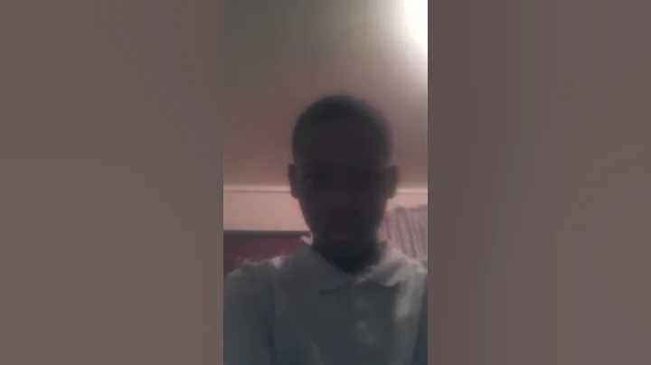 Boy Looks Dum On Camera