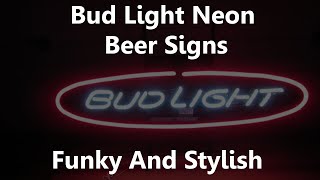 Bud Light Neon Beer Signs | Durable Neon Sign To Enhance Your Bar Ambiance | Get Yours Today!