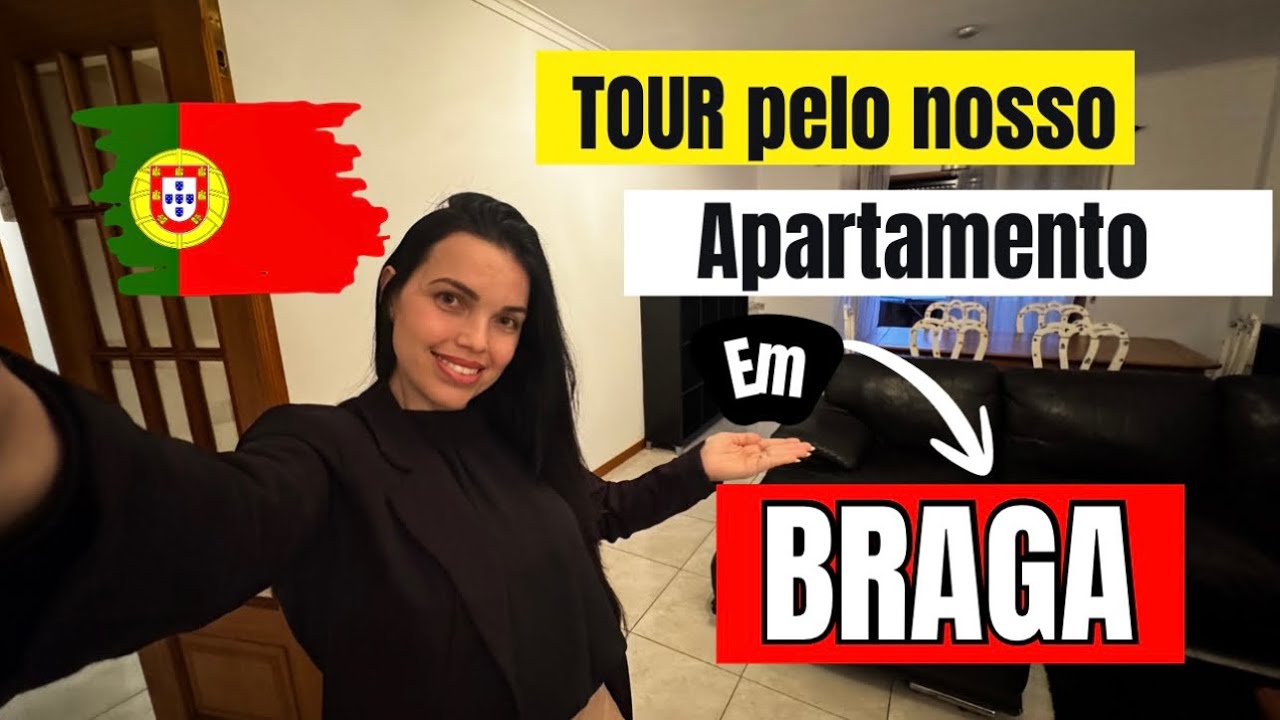 Como é Nossa CASA em BRAGA, Portugal 🇵🇹