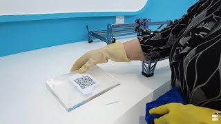Create a Water-Resistant and Durable QR code with CR Laser Falcon