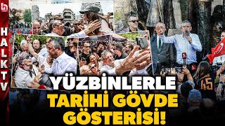 Yeni parti için yola çıkıldı mı? Özel sokakları yıktı geçti, binler sel oldu aktı! Ezber bozan anlar