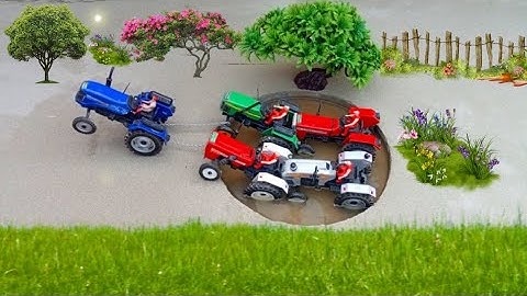 Diy tractor stuck in mud mini science project  || Diy tractor stuck || @pk mini topics | keepvilla||