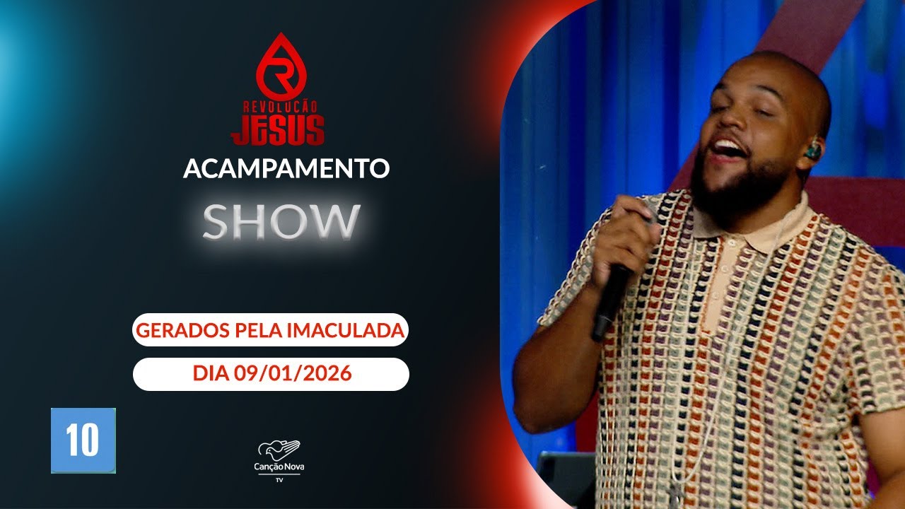 Show com Gerados pela Imaculada no Acampamento Revolução Jesus - 09/01/2026