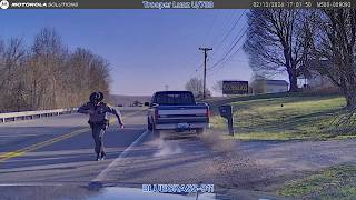 Drug Trafficker Hits Telephone Pole Fleeing Kentucky State Police