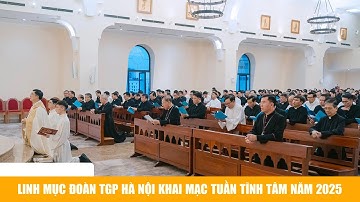 Linh mục đoàn TGP Hà Nội khai mạc tuần tĩnh tâm năm 2025