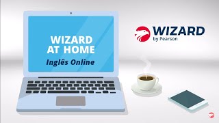 Aulas de inglês online AO VIVO | Wizard at Home 💻
