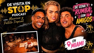🎙️ ¡Me entrevistaron en STOP Podcast! 😱🔥 | Cena y rumba con amigos en Miami