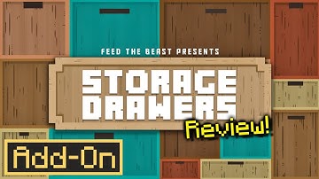 STORAGE DRAWERS ADDON: Official Minecraft Bedrock Port in-depth review!