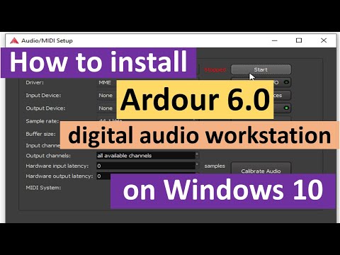 Cara Install Ardour pada Windows 10