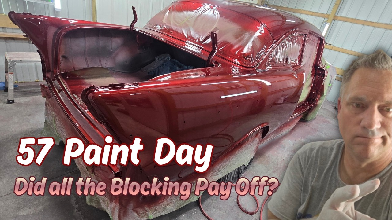 57 Paint Day! Did all the blocking we do pay off?