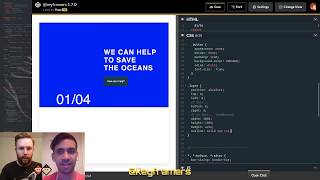 Oceanic Overlays 🌊| CSS-only carousel | @keyframers 1.7.0 | Collaborative coding live stream