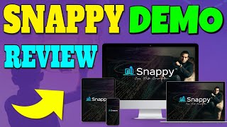 Snappy Review & Demo 💰 Snappy App Review + Demo 💰💰💰 screenshot 3