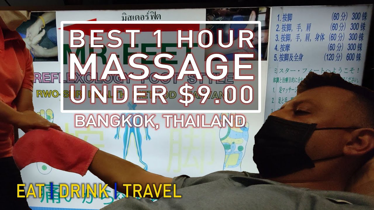 Best Deep Taiwanese FOOT REFLEXOLOGY Massage by Mr. Feet (Bangkok