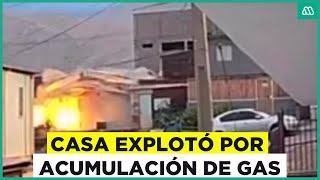 Fatal explosión en casa de Tocopilla: Dueño resultó con graves lesiones