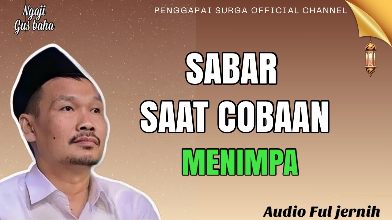 Penjelasan Gus baha: 