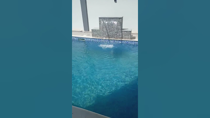 أشغال مسبح حوض السباحة