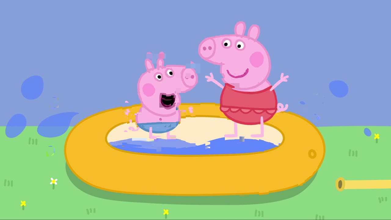 Peppa Malac | Egy forró nap | Rajzfilmek