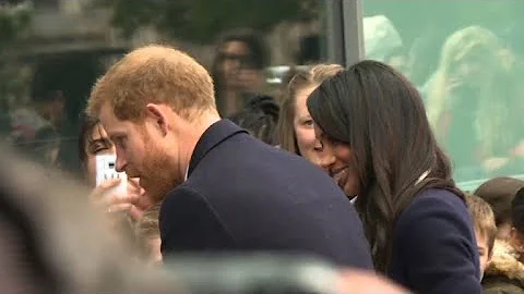 Prince Harry and Meghan in Birmingham for Women's Day