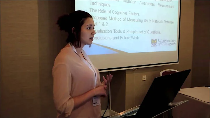 Cyber Science 2015   Introduction to Situational Awareness Measurement Techniques