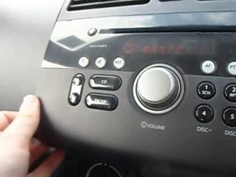 Remove Suzuki Swift head unit