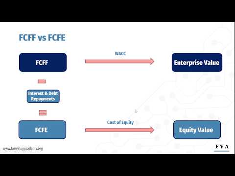 Vidéo: Différence Entre FCFF Et FCFE