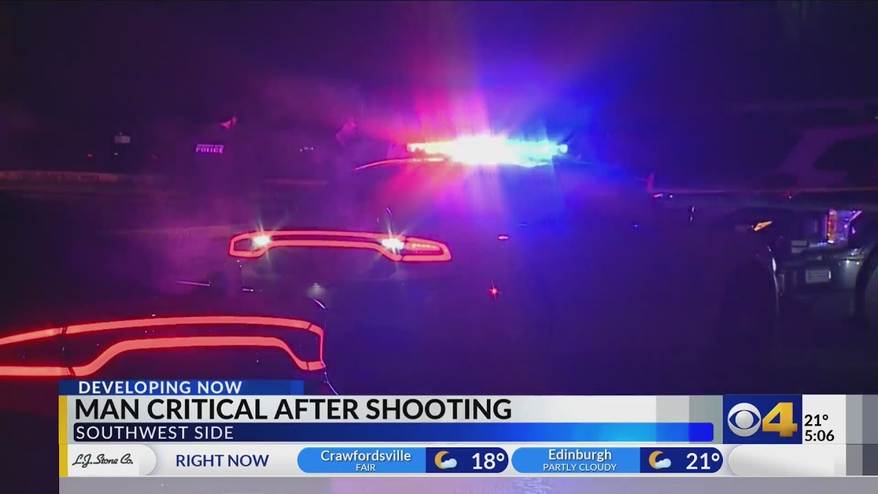 Man critically injured in shooting on southwest side of Indianapolis ...