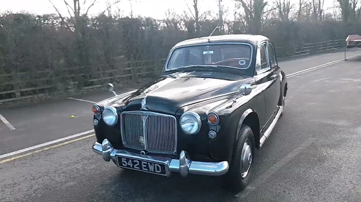 Lot 49  - 1962 Rover P4 110