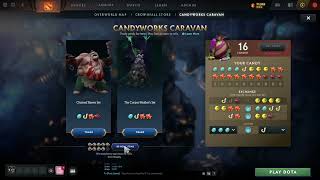 Dota 2 Crownfall Candy Caravan MYTHICAL COURIOR #dota2 #crownfall #gaming #trending #viral