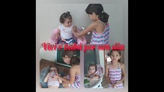 Vivi Enfrenta Grande Desafio- Ser Babá Por Um Dia Da Prima