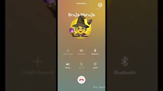 llamada falsa de la bruja 👹💀👽