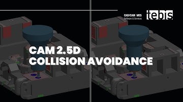 Optimizing Machining with CAM 2.5D Collision Avoidance | Tebis 4.1 R7