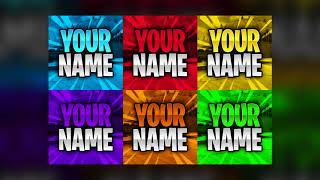 NEW FREE GFX FORTNITE AVI PACK 2018! - (Fortnite Profile Picture Pack Template PSD!)